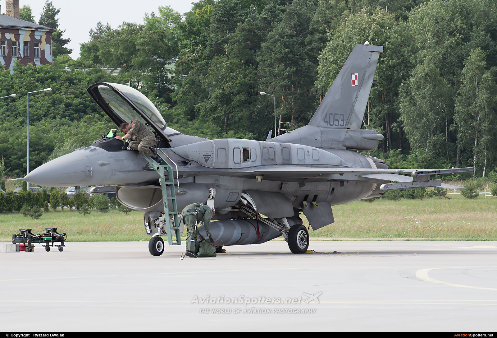 Poland - Air Force  -  F-16C Block 52+ Fighting Falcon  (4053) By Ryszard Dwojak (ryś)