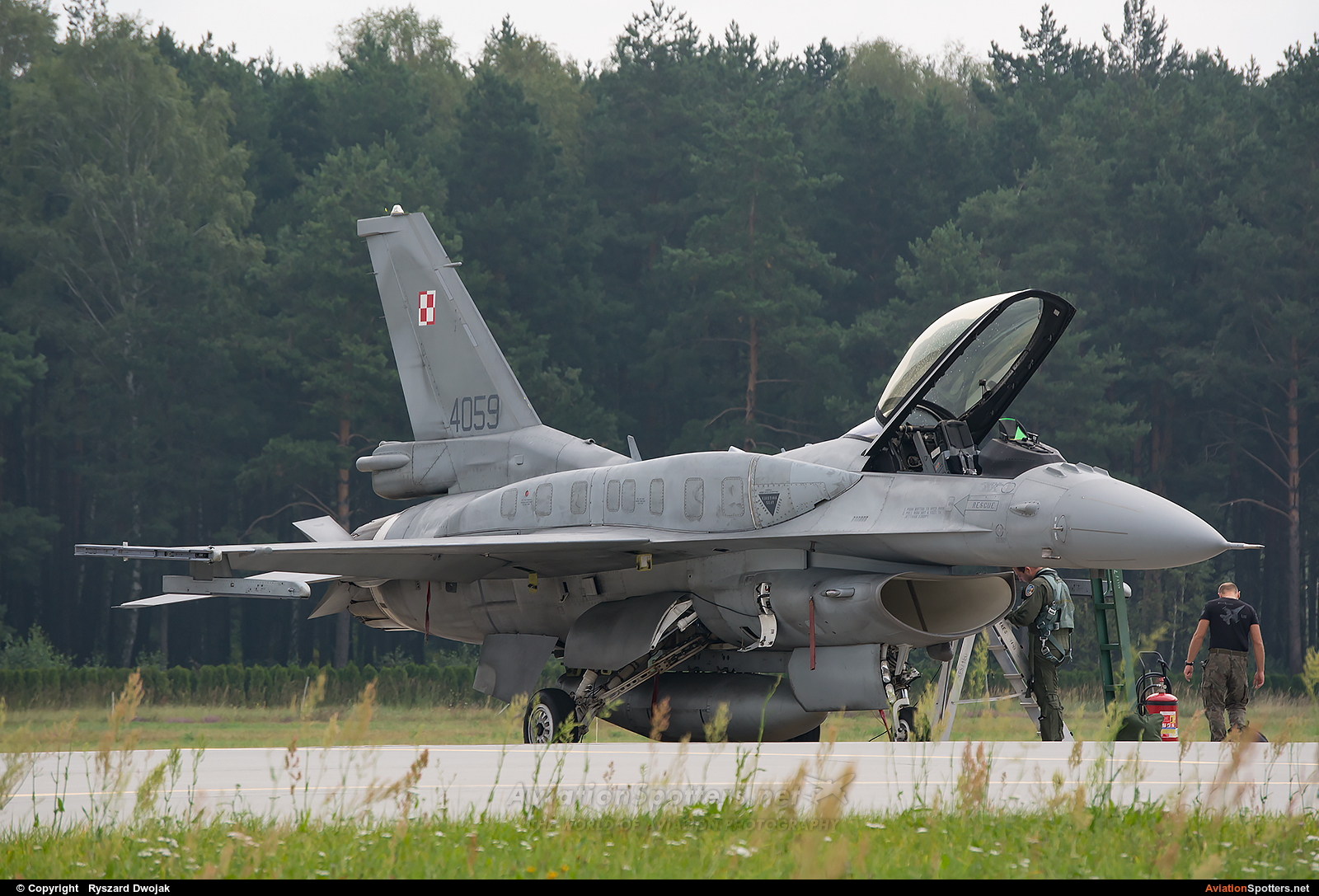 Poland - Air Force  -  F-16C Block 52+ Fighting Falcon  (4059) By Ryszard Dwojak (ryś)
