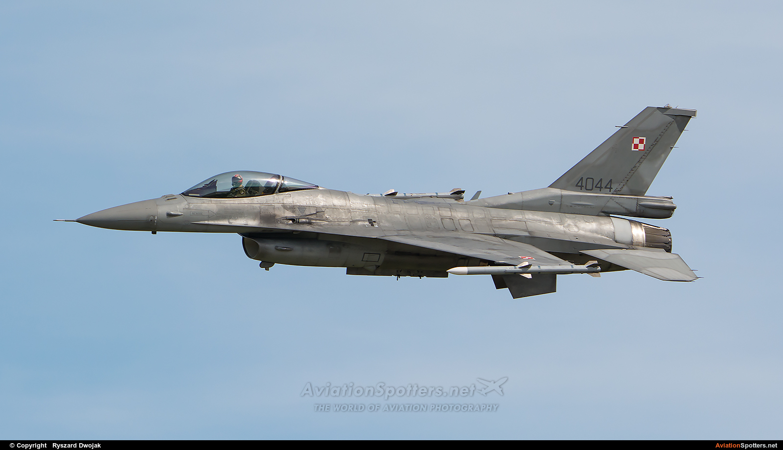 Poland - Air Force  -  F-16C Block 52+ Fighting Falcon  (4044) By Ryszard Dwojak (ryś)