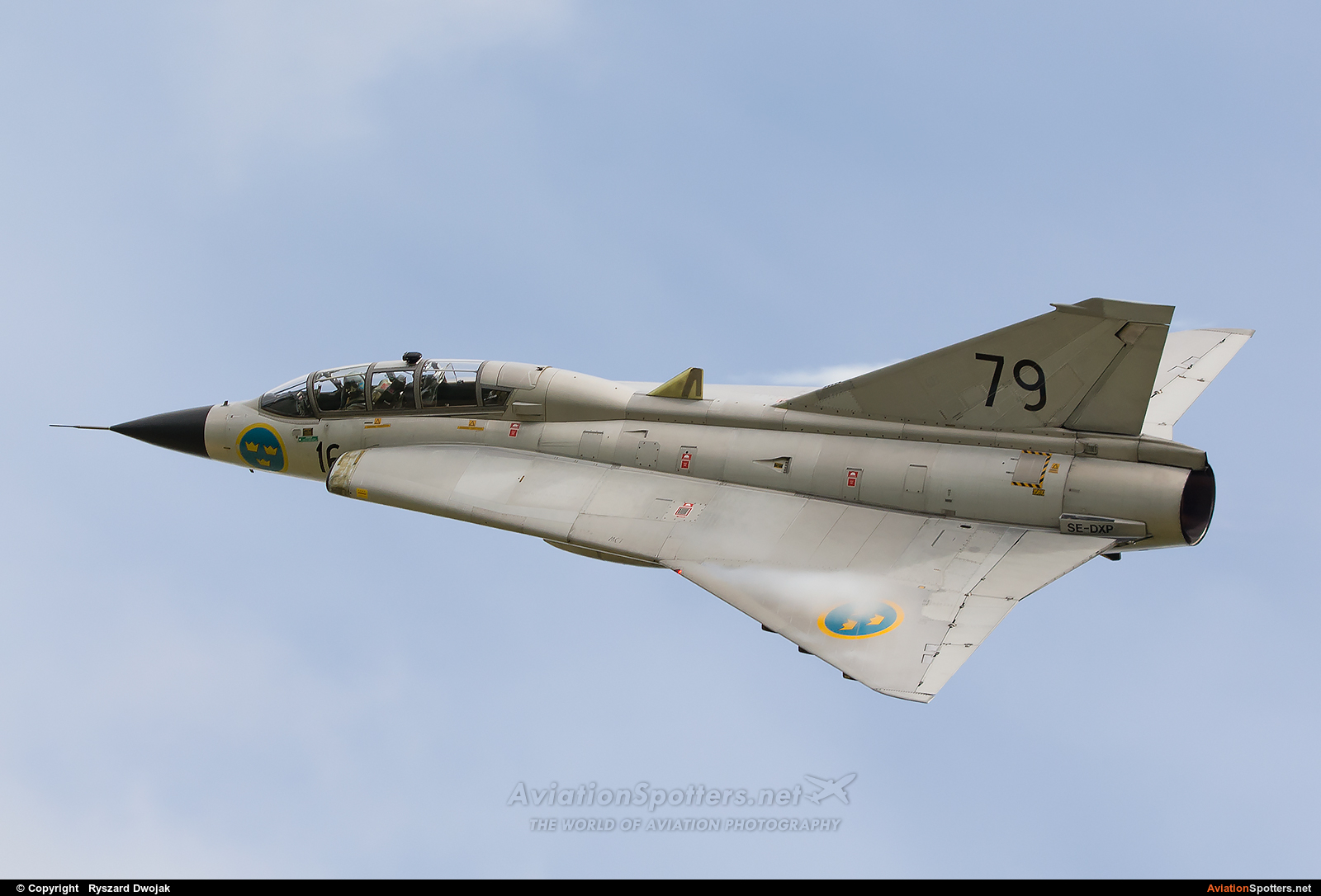 Swedish Air Force Historic Flight  -  Sk35C Draken  (SE-DXP) By Ryszard Dwojak (ryś)