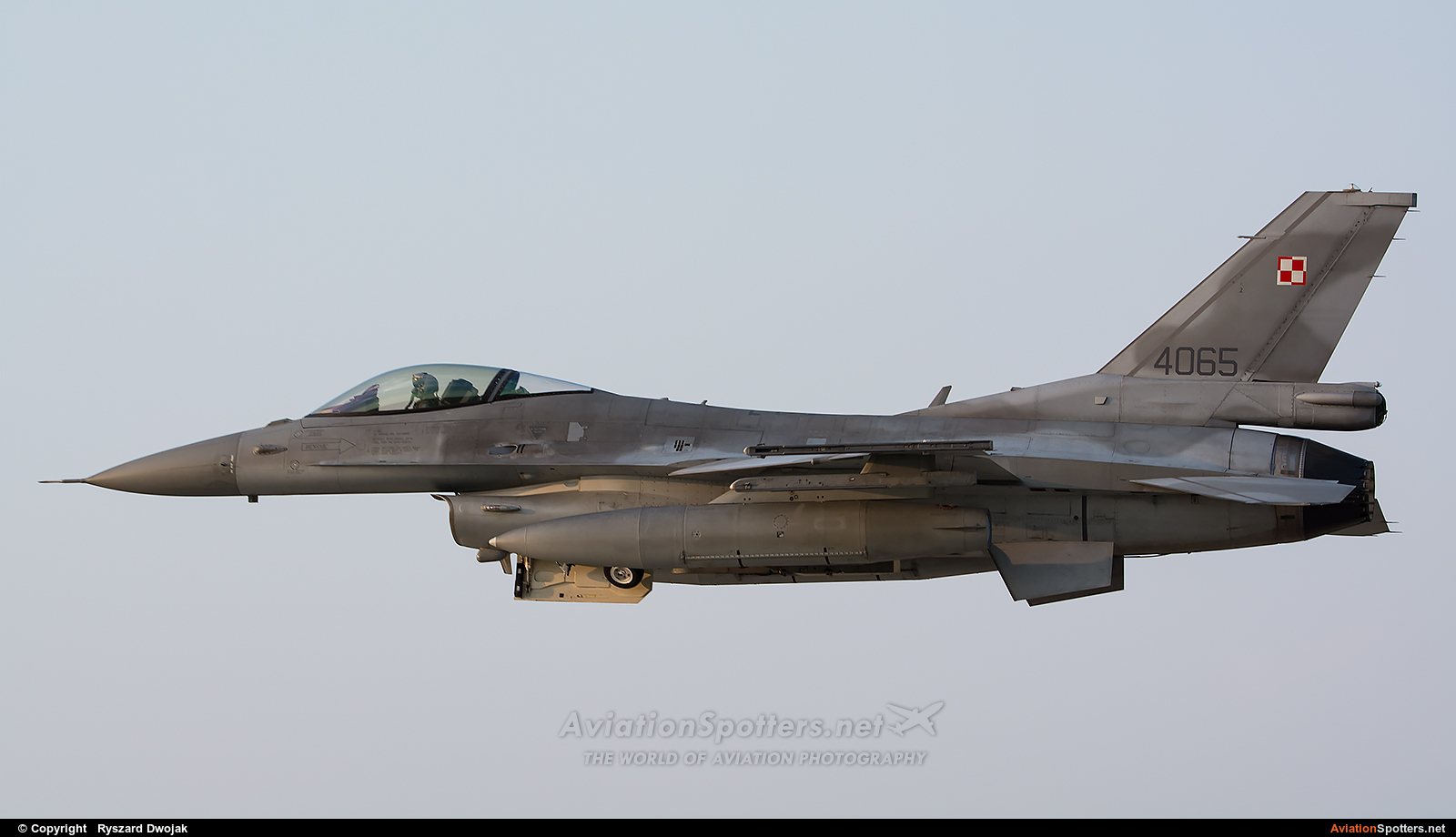 Poland - Air Force  -  F-16C Block 52+ Fighting Falcon  (4065) By Ryszard Dwojak (ryś)