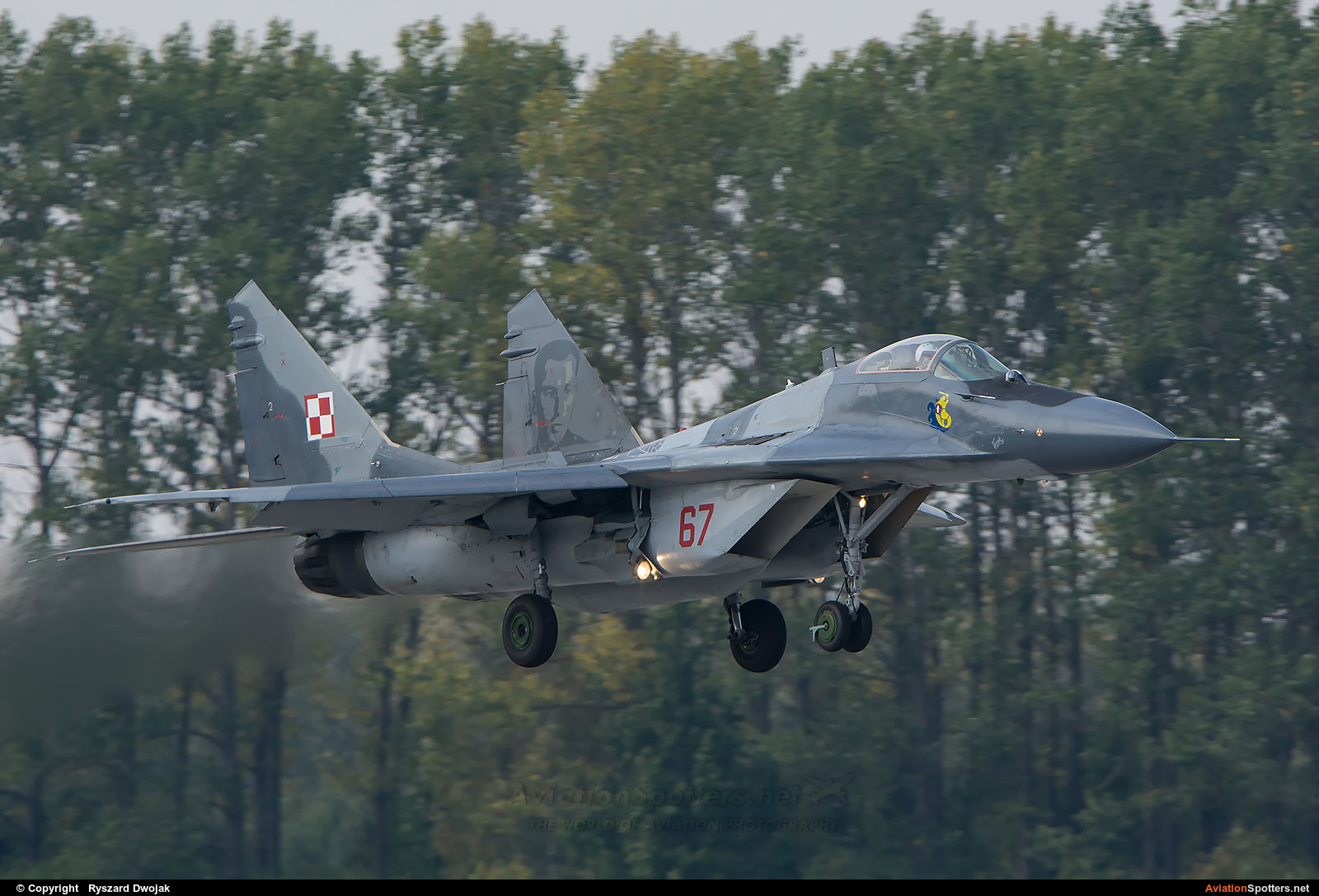 Poland - Air Force  -  MiG-29A  (67) By Ryszard Dwojak (ryś)