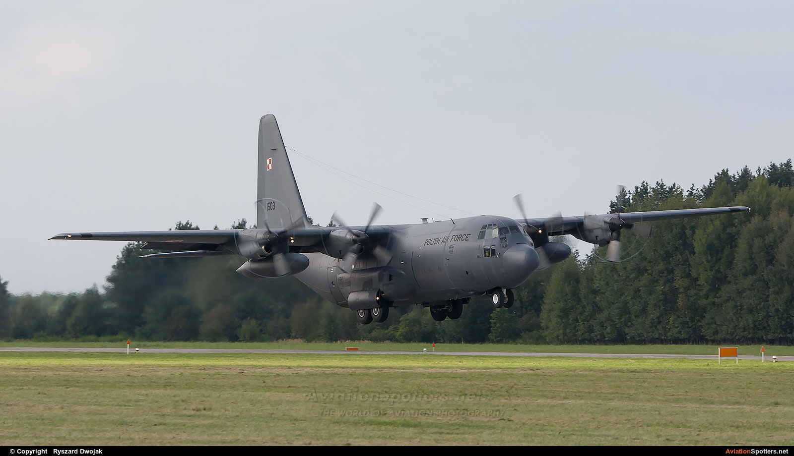 Poland - Air Force  -  C-130E Hercules  (1503) By Ryszard Dwojak (ryś)