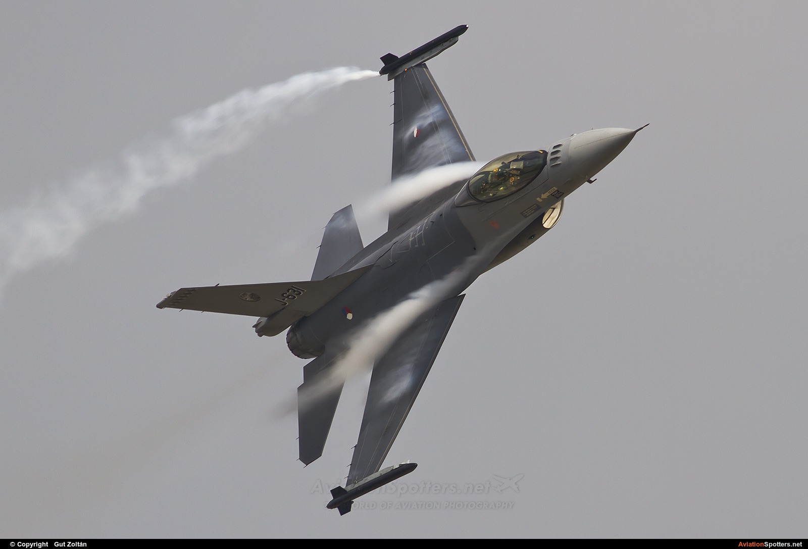 Netherlands - Air Force  -  F-16AM Fighting Falcon  (J-631) By Gut Zoltán (gut zoltan)