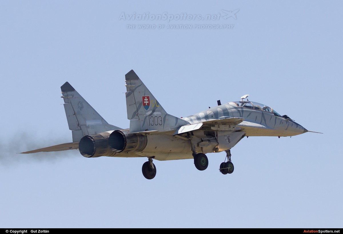 Slovakia - Air Force  -  MiG-29UBS  (1303) By Gut Zoltán (gut zoltan)