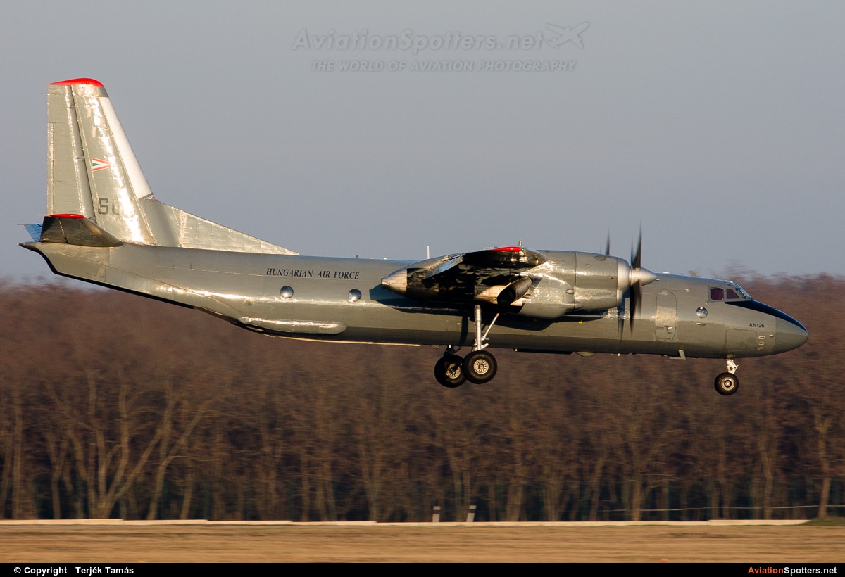 Hungary - Air Force  -  An-26 (all models)  (603) By Terjék Tamás (operator)