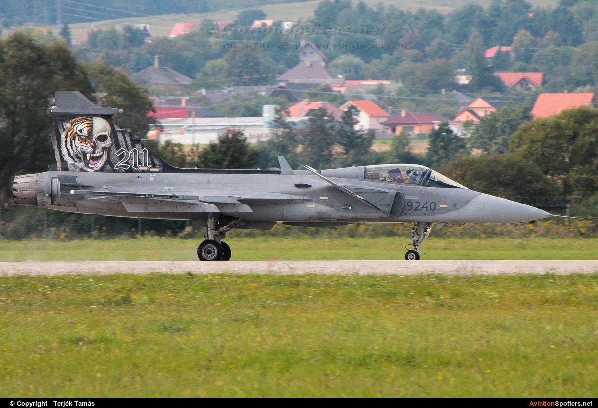 Czech - Air Force  -  JAS 39C Gripen  (9240) By Terjék Tamás (operator)