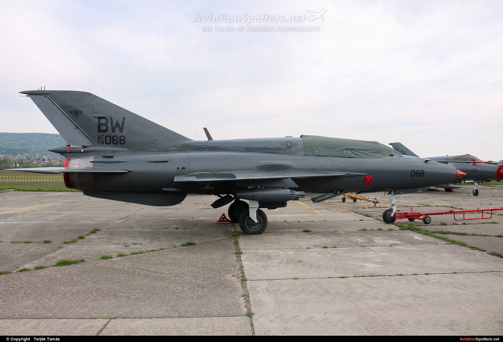 Hungary - Air Force  -  MiG-21UM  (068) By Terjék Tamás (operator)