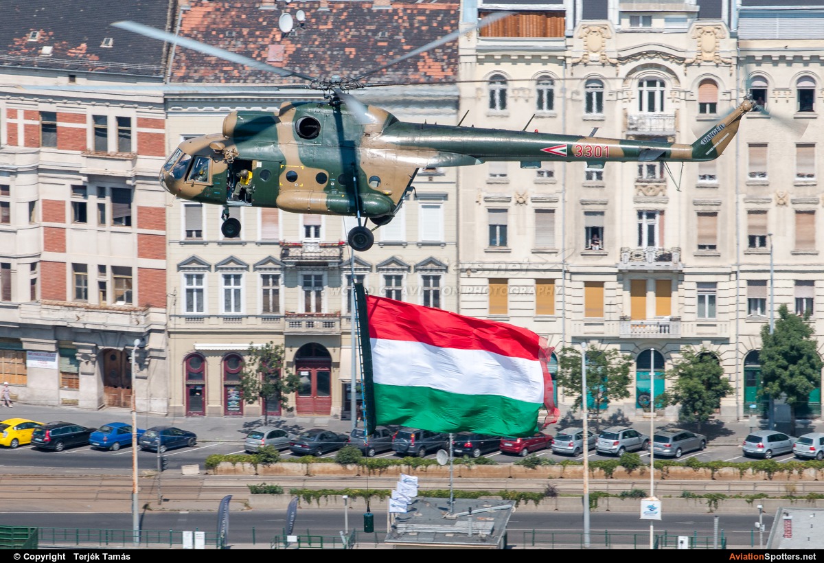 Hungary - Air Force  -  Mi-8T  (3301) By Terjék Tamás (operator)
