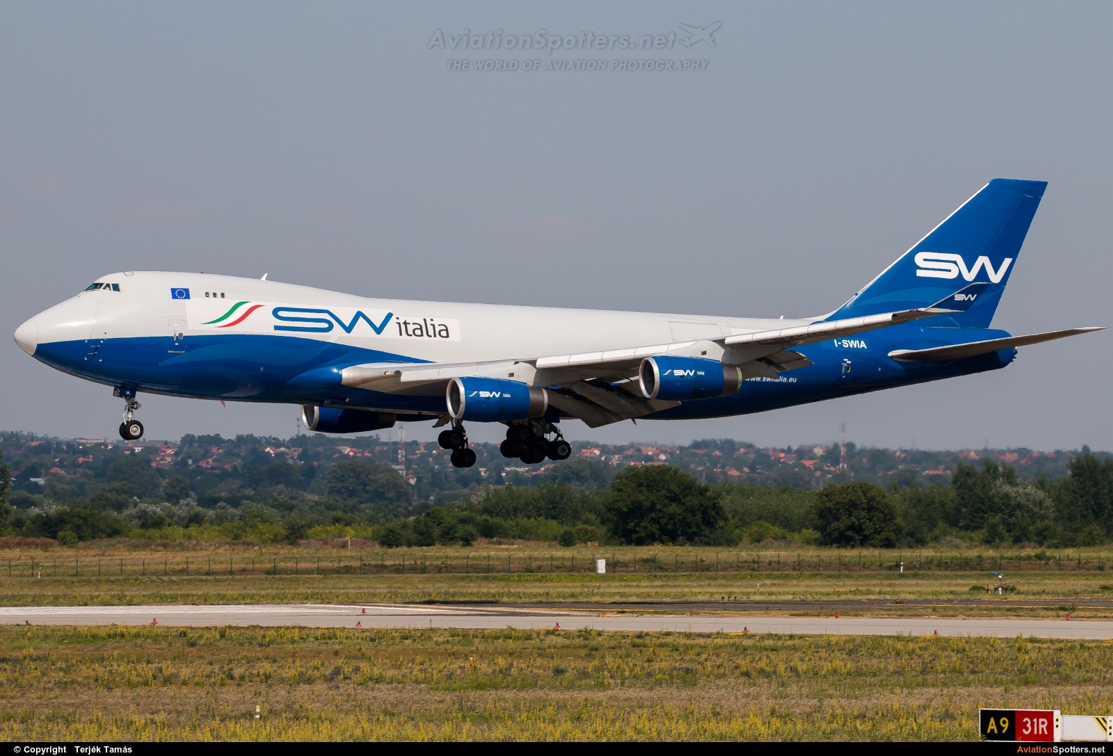Silk Way Airlines  -  747-400  (I-SWIA) By Terjék Tamás (operator)