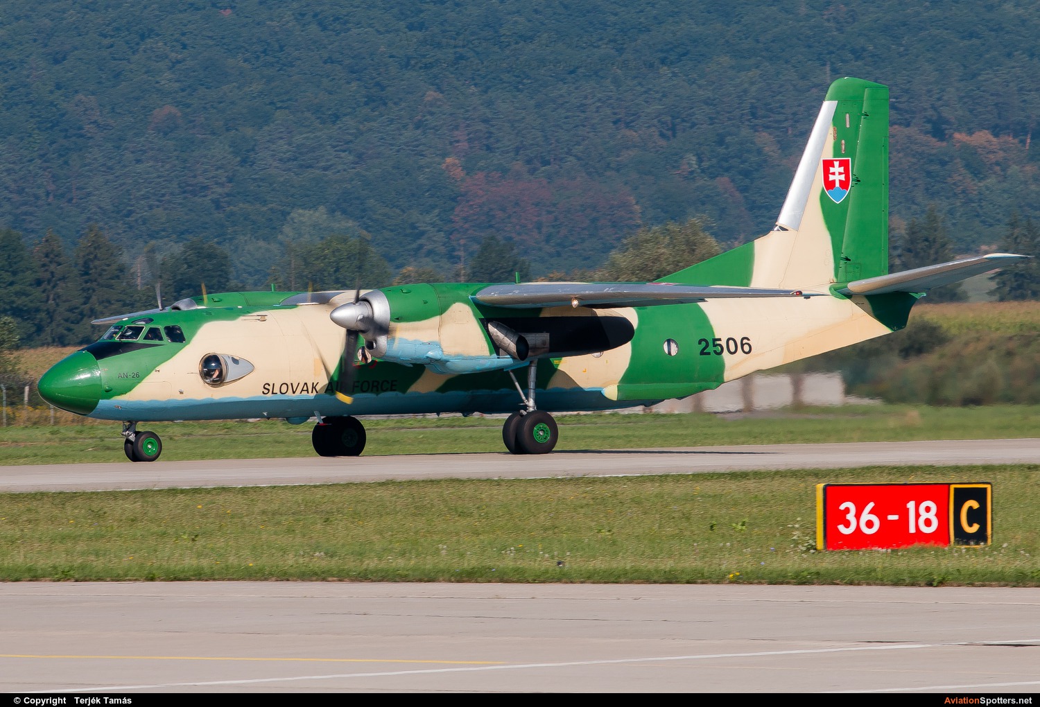 Slovakia - Air Force  -  An-26 (all models)  (2506) By Terjék Tamás (operator)