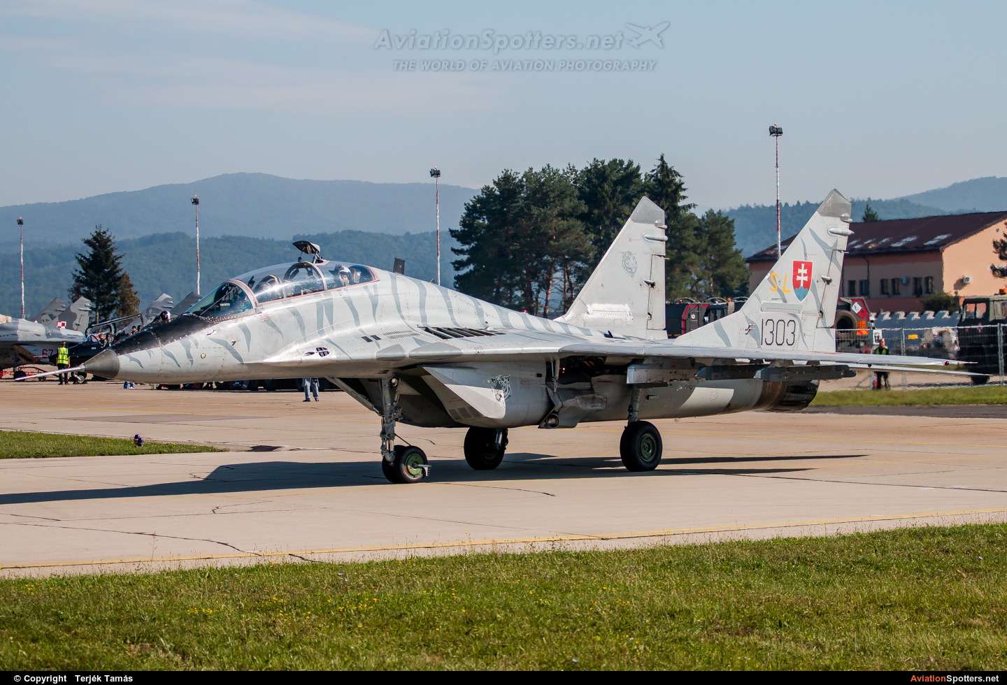 Slovakia - Air Force  -  MiG-29UBS  (1303) By Terjék Tamás (operator)