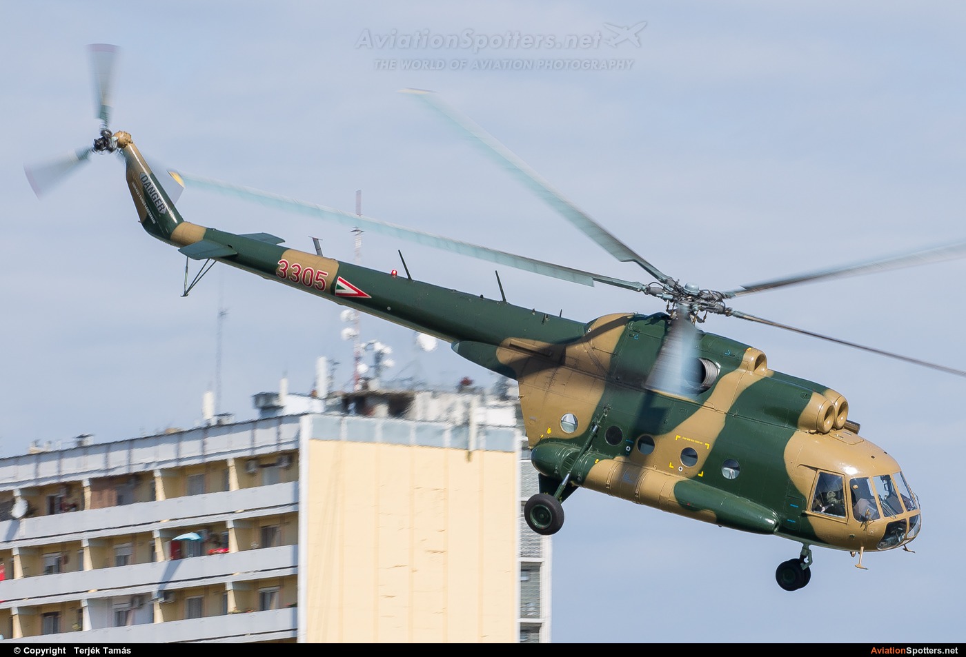 Hungary - Air Force  -  Mi-8T  (3305) By Terjék Tamás (operator)