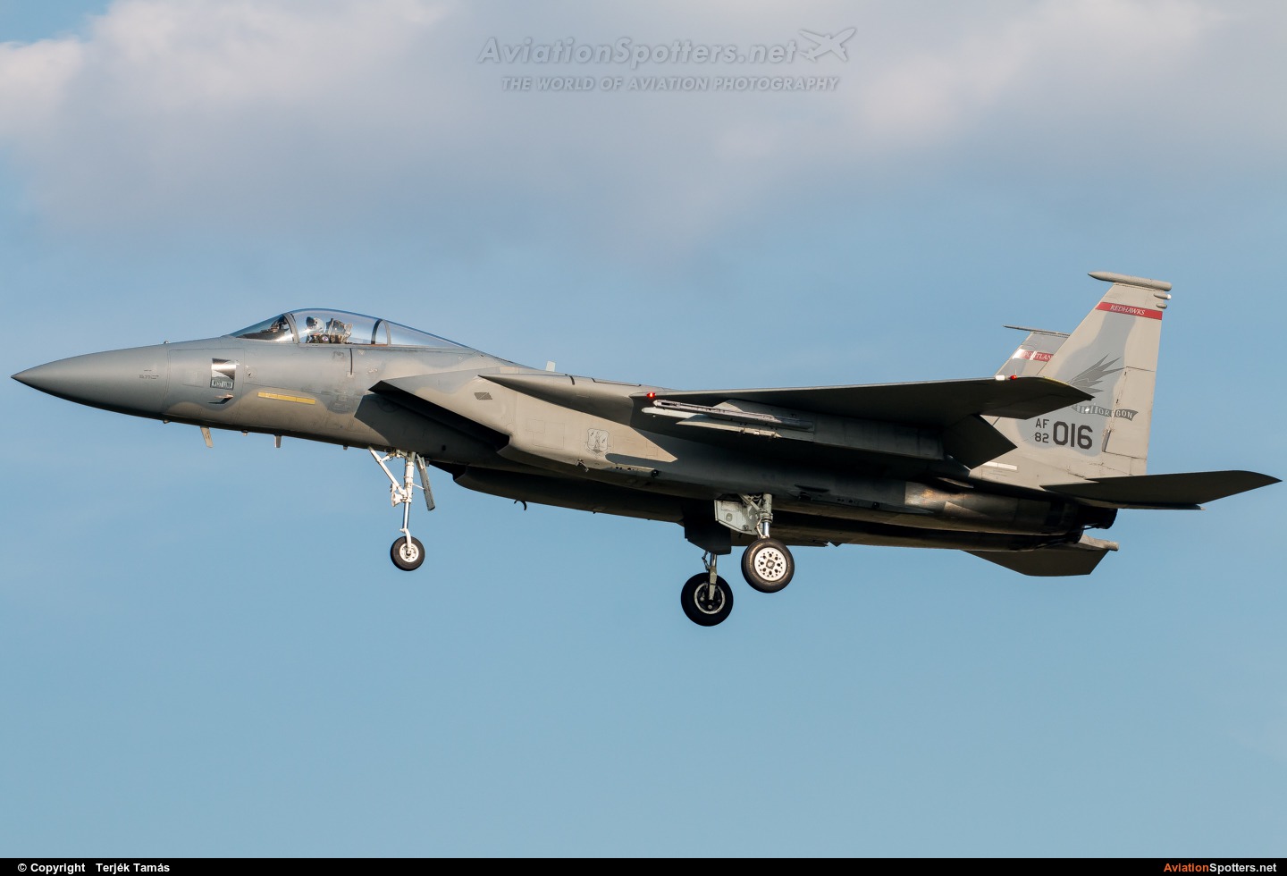 USA - Air Force  -  F-15C Eagle  (82-0016) By Terjék Tamás (operator)