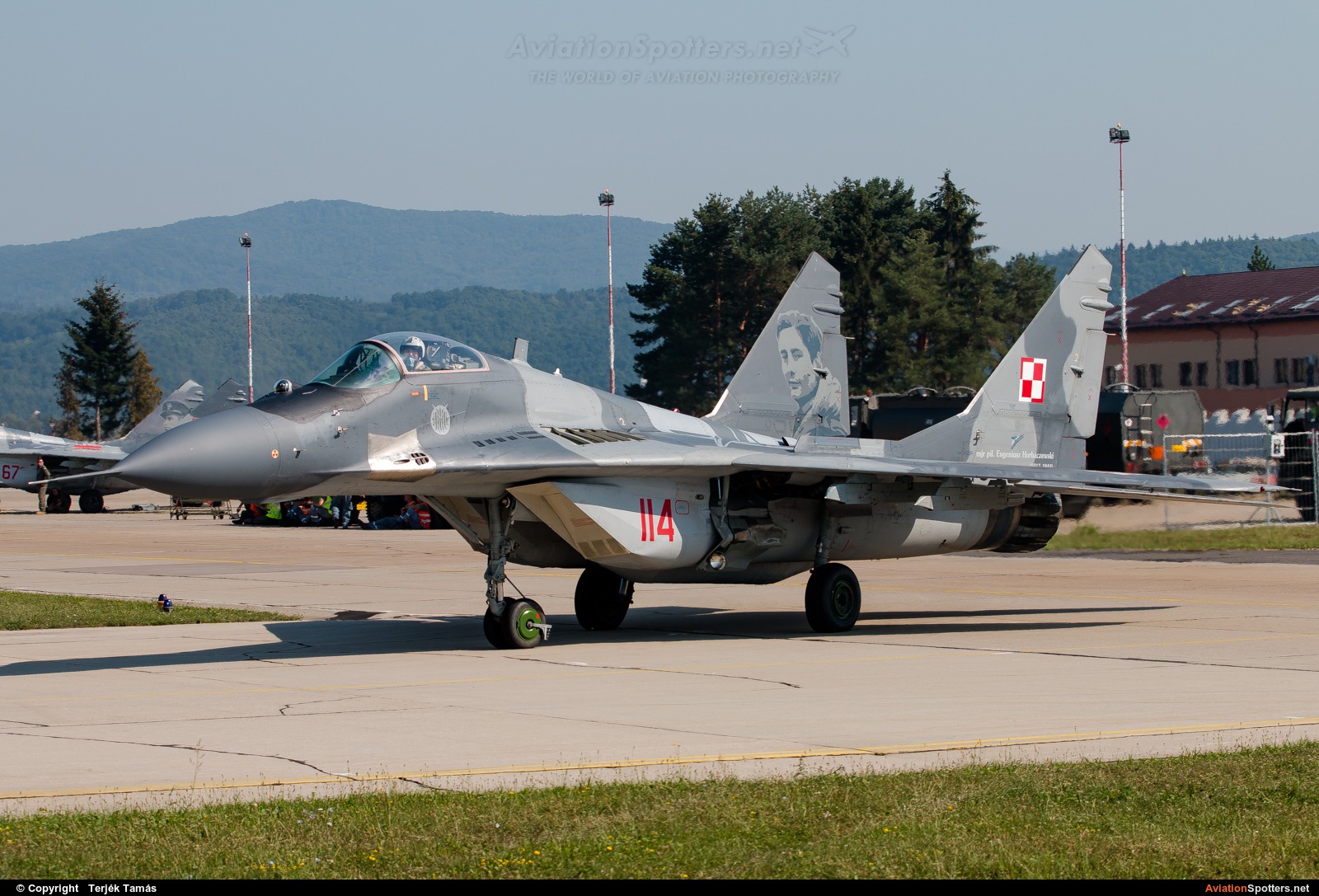 Poland - Air Force  -  MiG-29A  (114) By Terjék Tamás (operator)