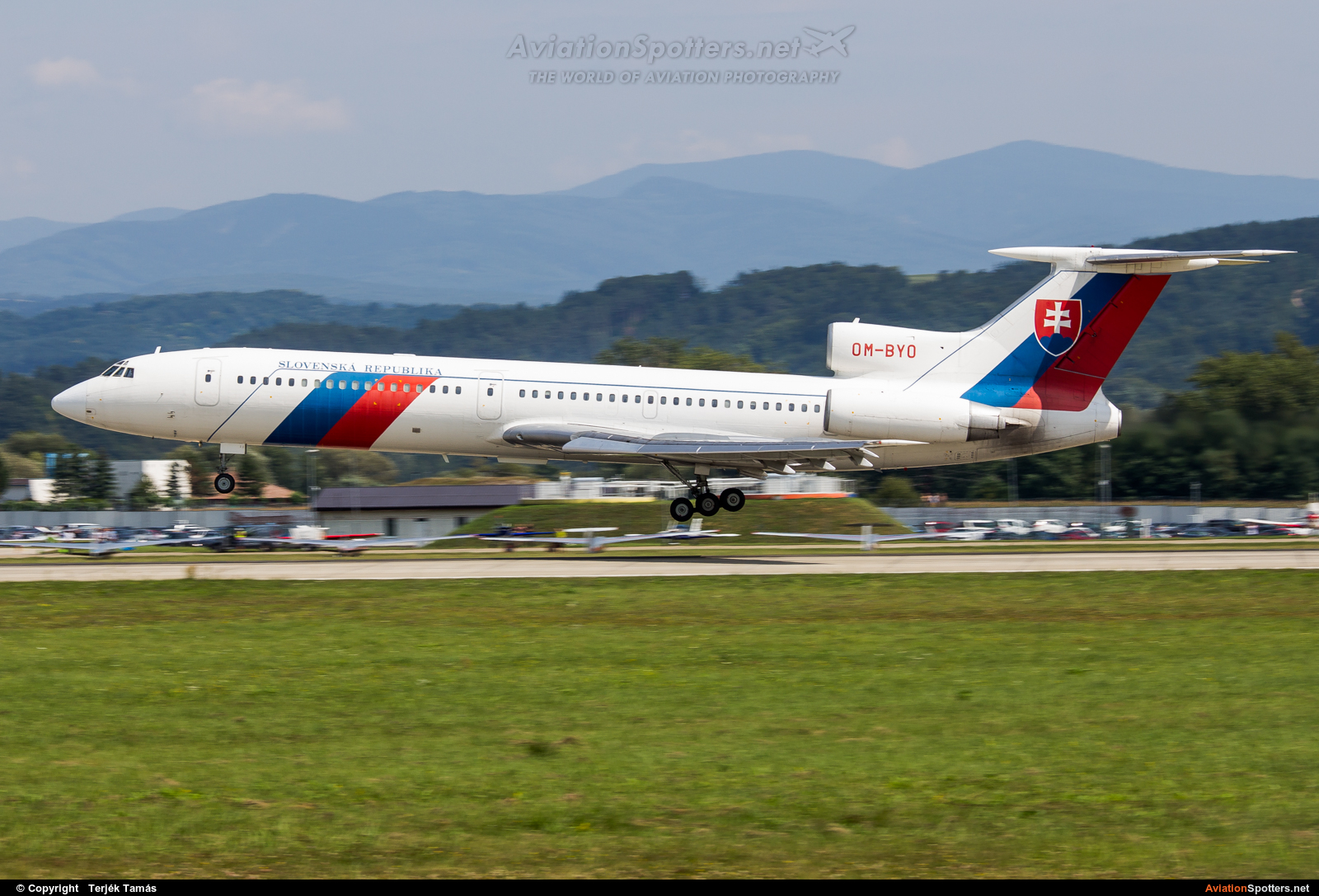 Slovakia - Air Force  -  Tu-154M  (OM-BYO) By Terjék Tamás (operator)