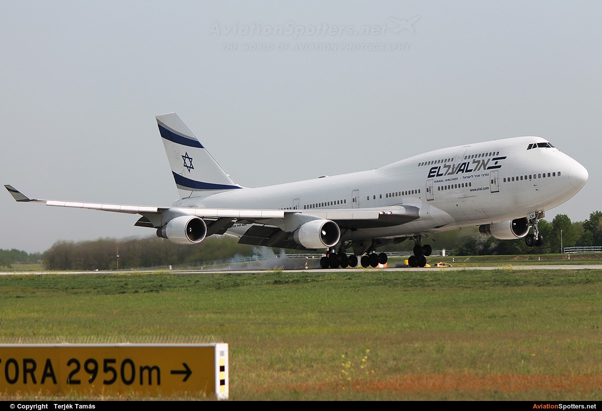 El Al Israel Airlines  -  747-400  (4X-ELH) By Terjék Tamás (operator)