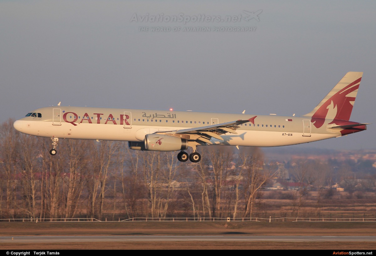 Qatar Airways  -  A321  (A7-AIA) By Terjék Tamás (operator)