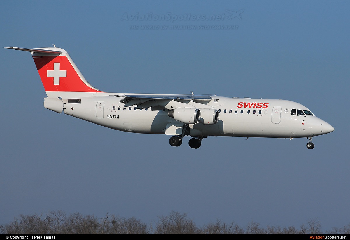 Swiss International  -  BAe 146-300-Avro RJ100  (HB-IXV) By Terjék Tamás (operator)