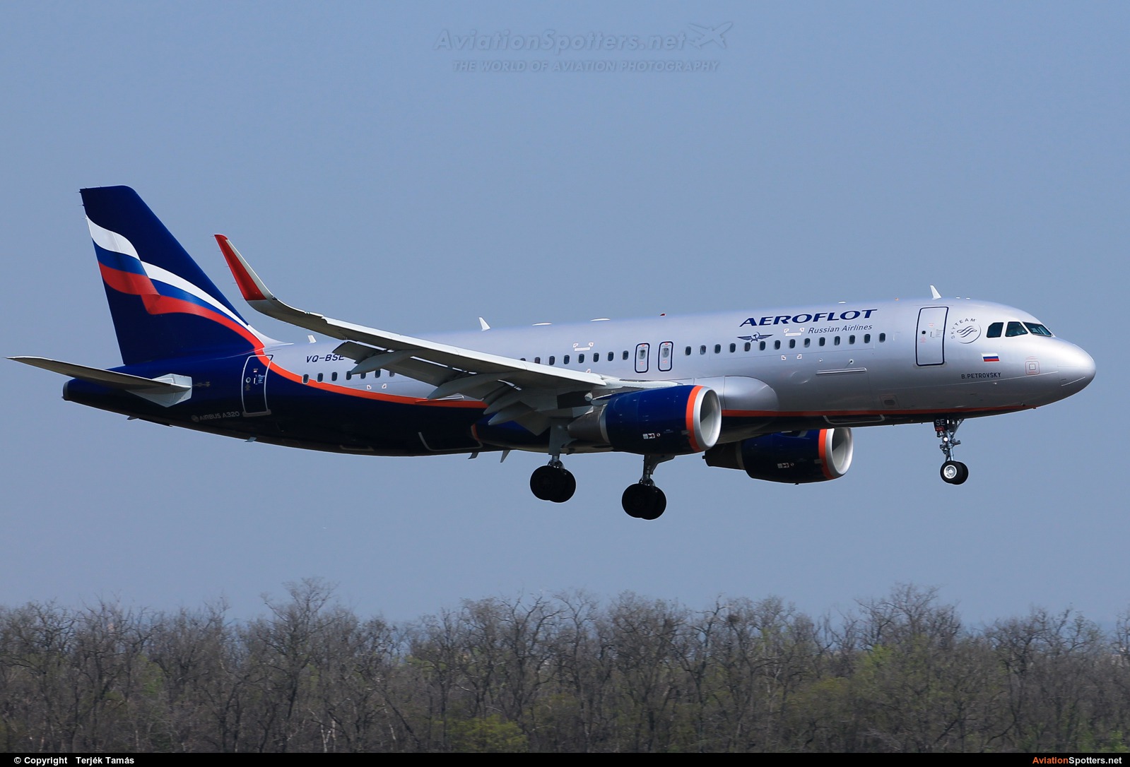 Aeroflot  -  A320-214  (VQ-BSE) By Terjék Tamás (operator)
