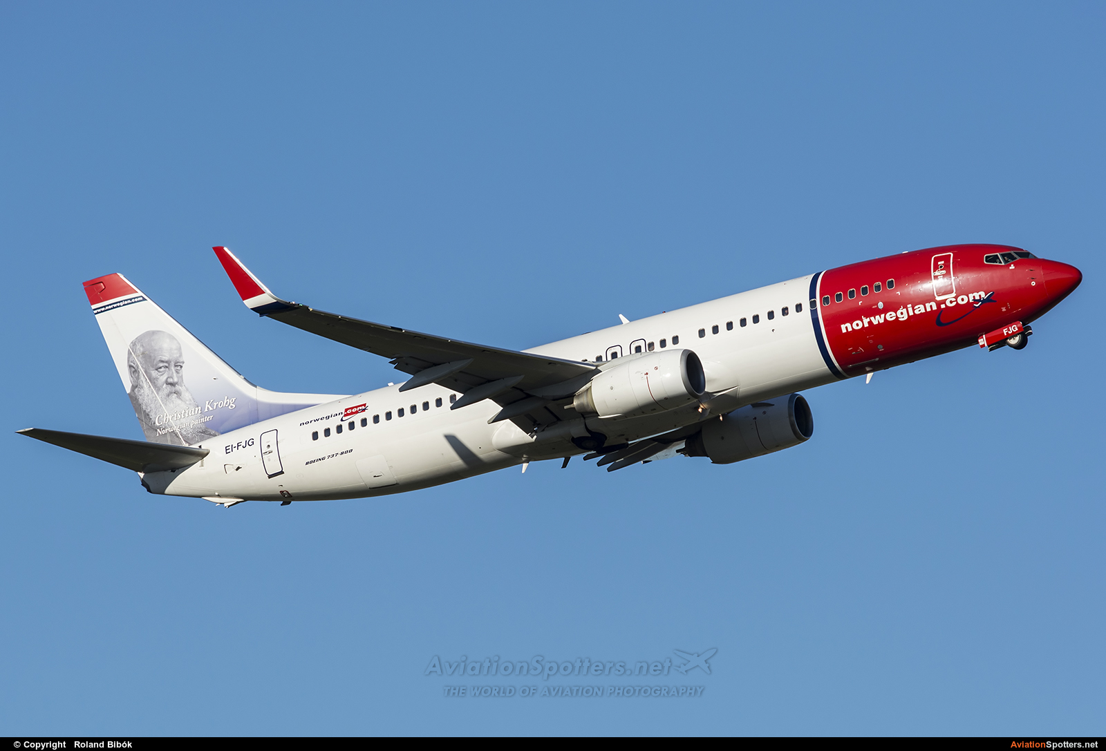 Norwegian Air Shuttle  -  737-800  (EI-FJG) By Roland Bibók (Roland Bibok)