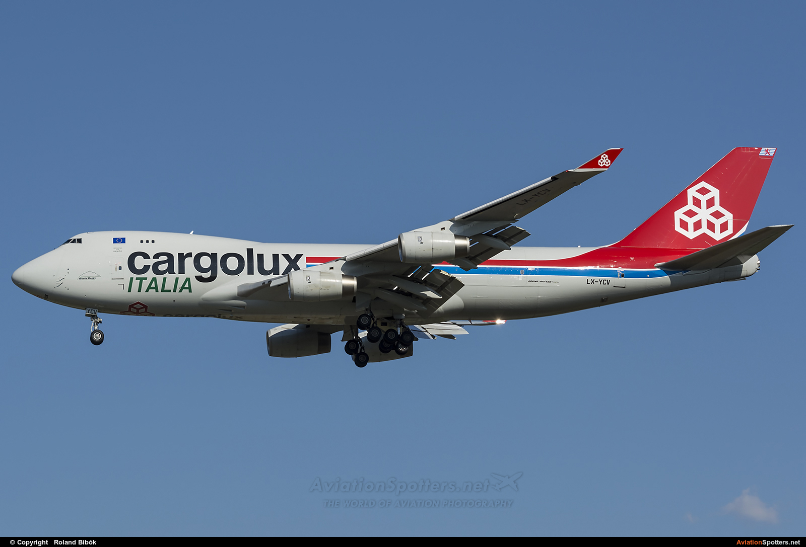 Cargolux Italia  -  747-400F  (LX-YCV) By Roland Bibók (Roland Bibok)