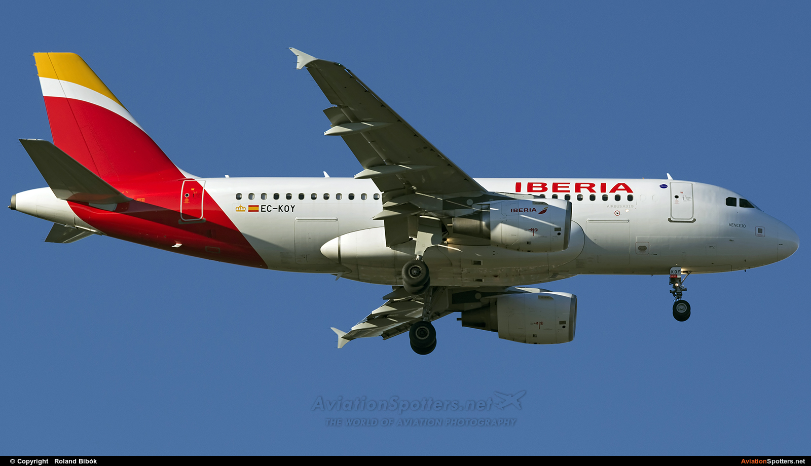 Iberia  -  A319-111  (EC-KOY) By Roland Bibók (Roland Bibok)