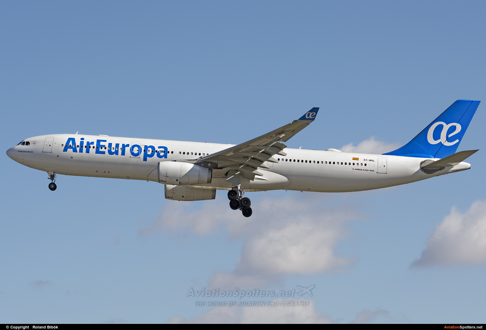 Air Europa  -  A330-300  (EC-MHL) By Roland Bibók (Roland Bibok)