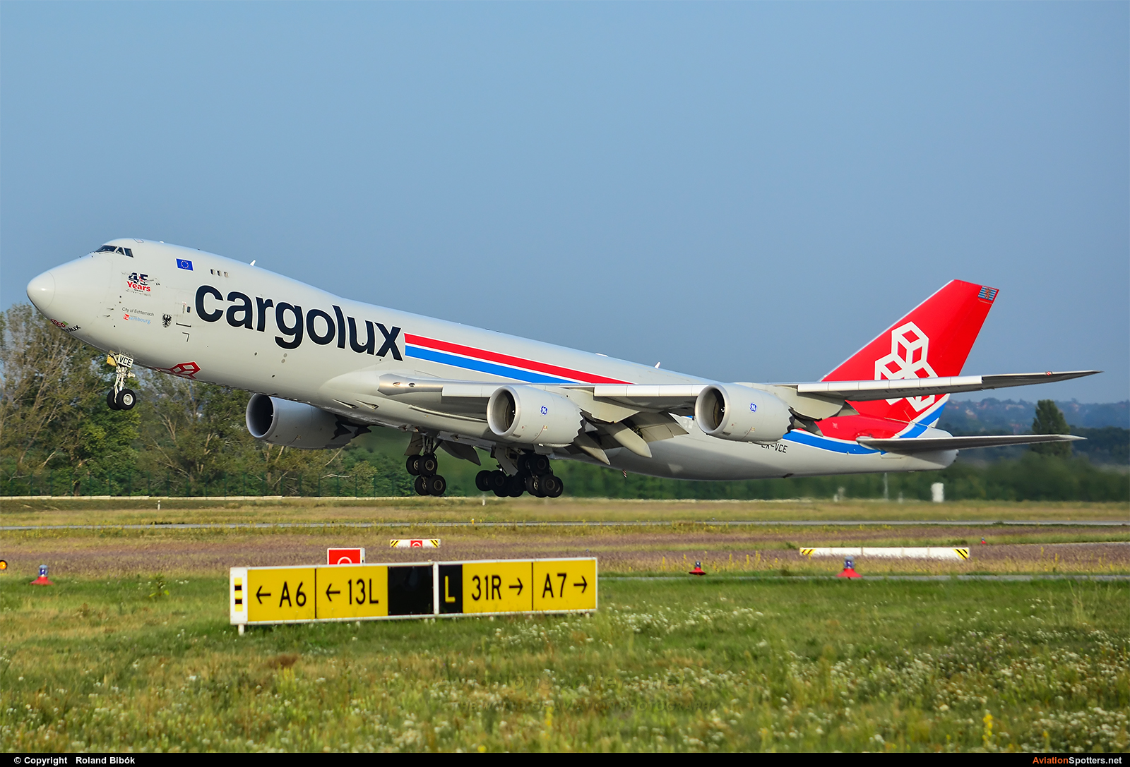 Cargolux  -  747-8F  (LX-VCE) By Roland Bibók (Roland Bibok)