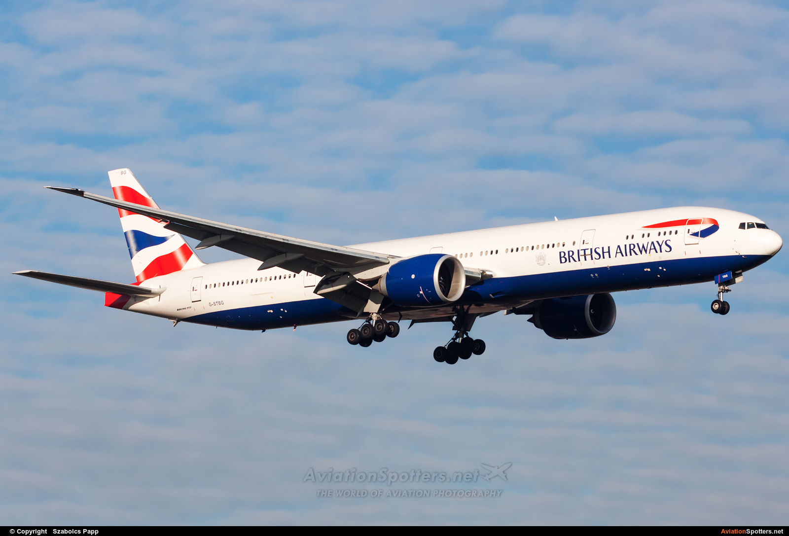 British Airways  -  777-300ER  (G-STBG) By Szabolcs Papp (mr.szabi)