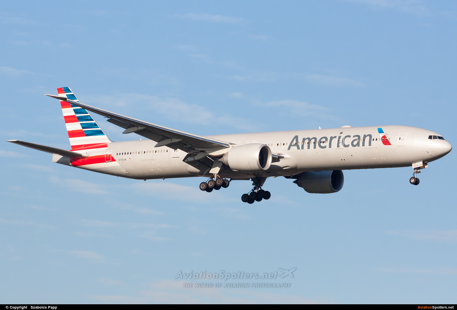 American Airlines  -  777-300ER  (N730AN) By Szabolcs Papp (mr.szabi)