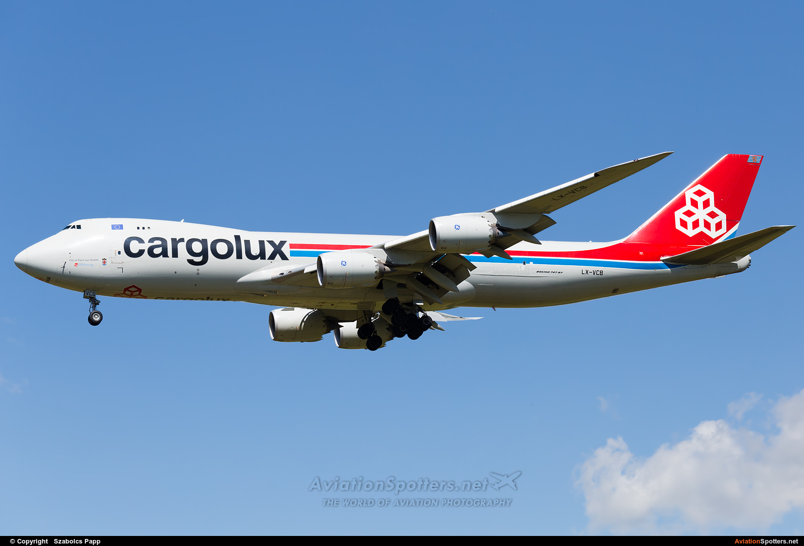Cargolux  -  747-8F  (LX-VCB) By Szabolcs Papp (mr.szabi)
