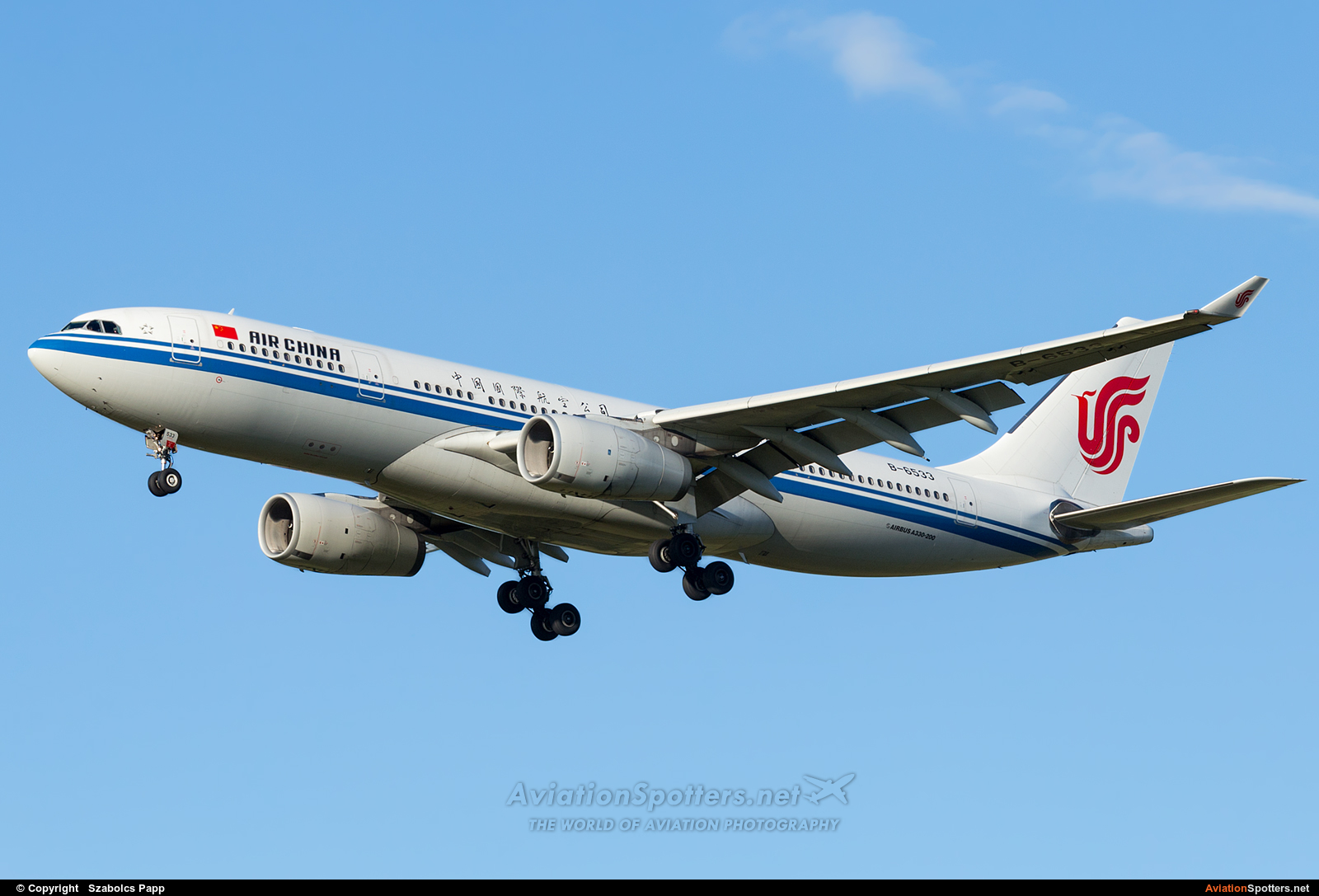 Air China  -  A330-243  (B-6533) By Szabolcs Papp (mr.szabi)