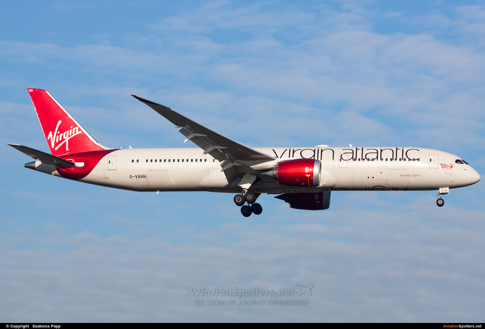 Virgin Atlantic  -  787-9 Dreamliner  (G-VAHH) By Szabolcs Papp (mr.szabi)