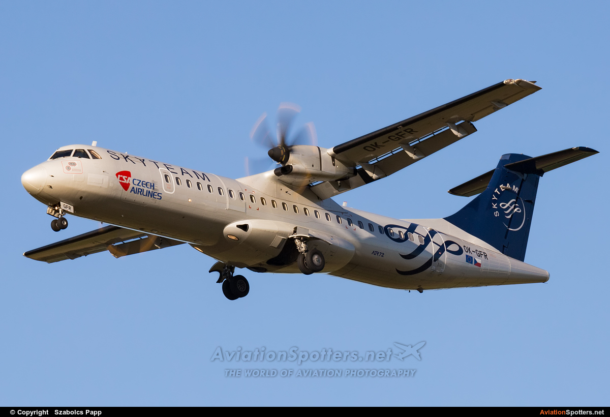 CSA - Czech Airlines  -  72-500  (OK-GFR) By Szabolcs Papp (mr.szabi)