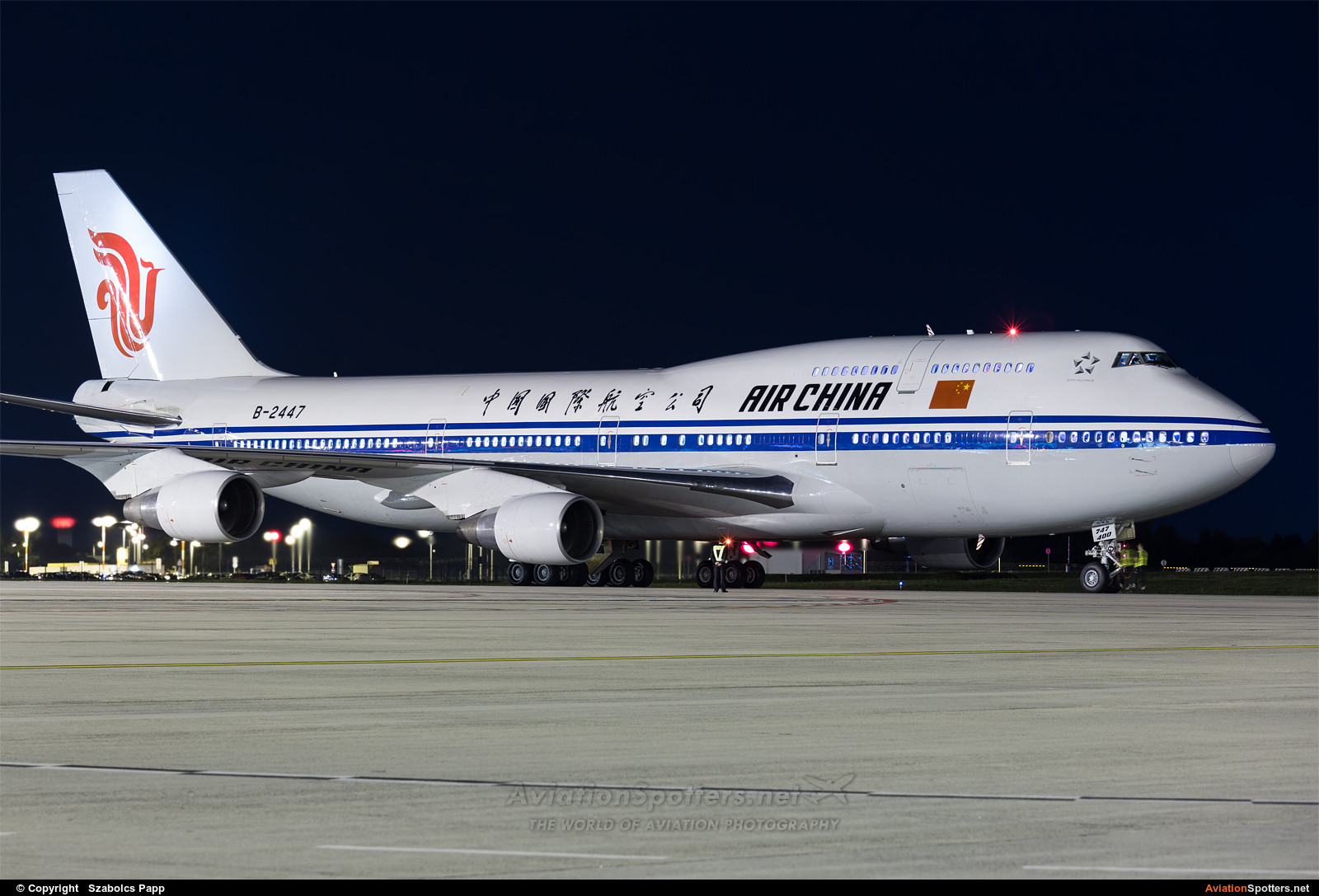 Air China  -  747-400  (B-2447) By Szabolcs Papp (mr.szabi)