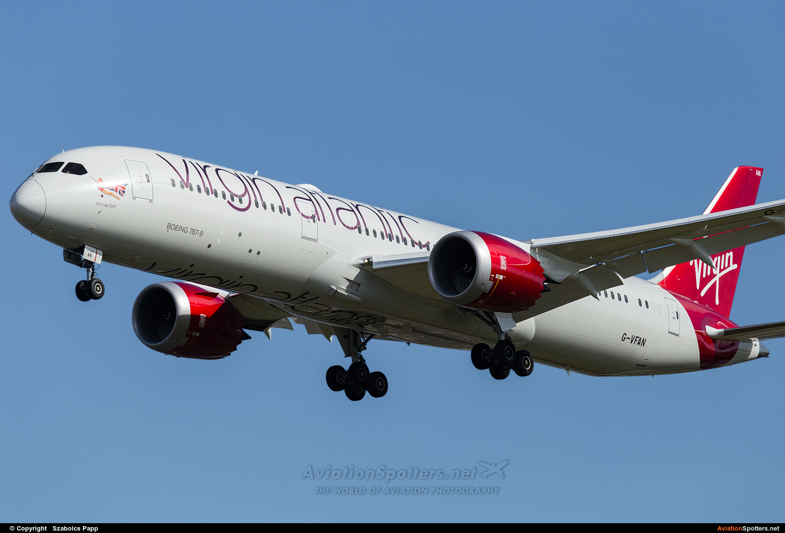 Virgin Atlantic  -  787-9 Dreamliner  (G-VFAN) By Szabolcs Papp (mr.szabi)