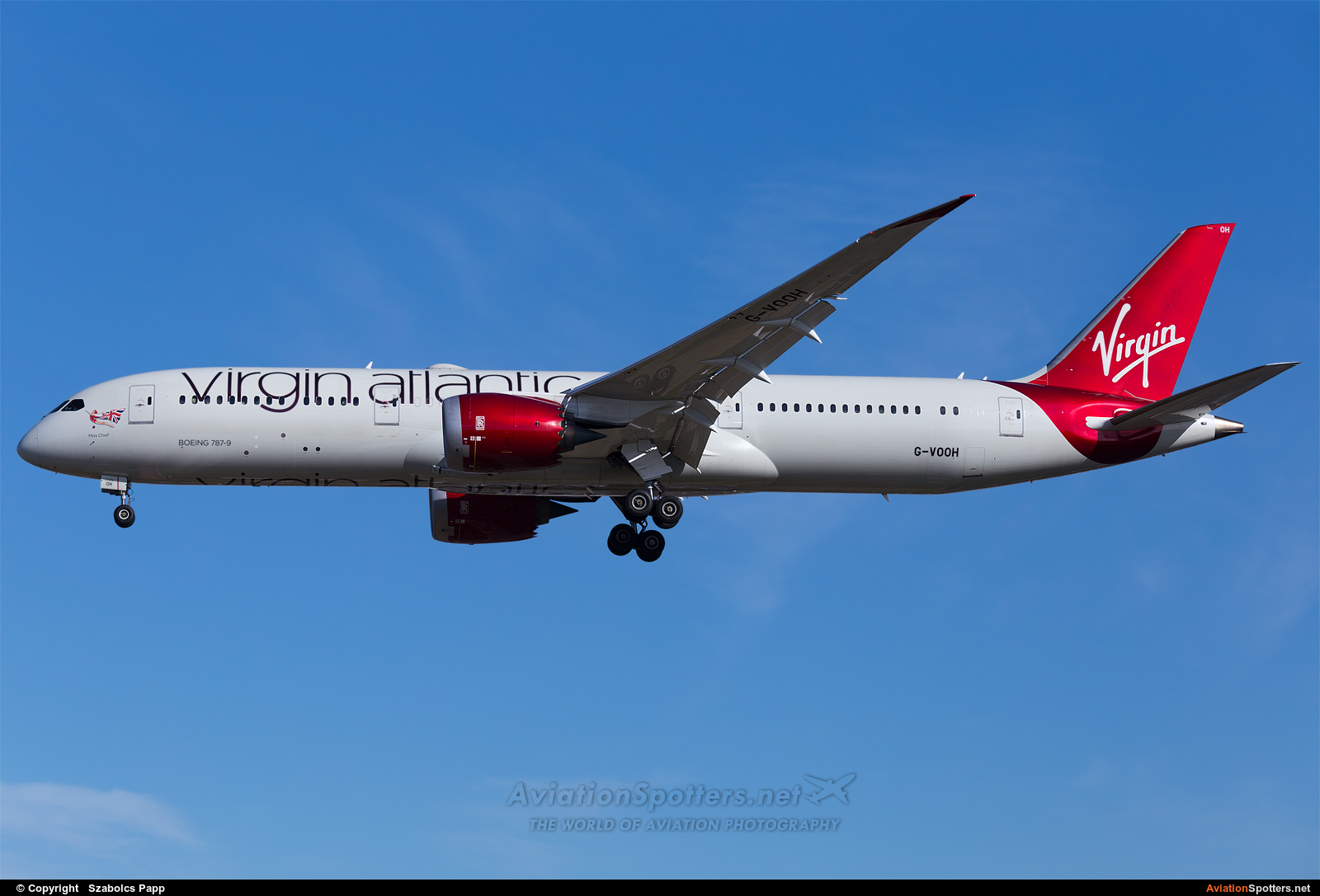 Virgin Atlantic  -  787-9 Dreamliner  (G-VOOH) By Szabolcs Papp (mr.szabi)
