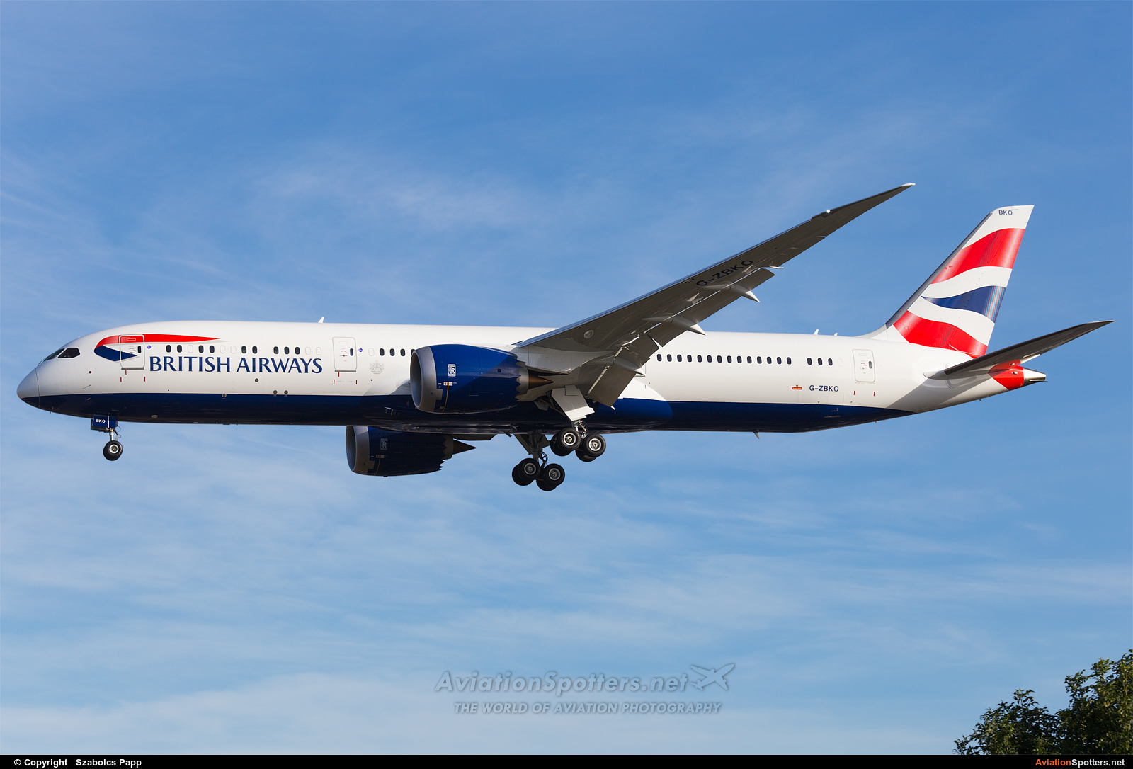British Airways  -  787-9 Dreamliner  (G-ZBKO) By Szabolcs Papp (mr.szabi)