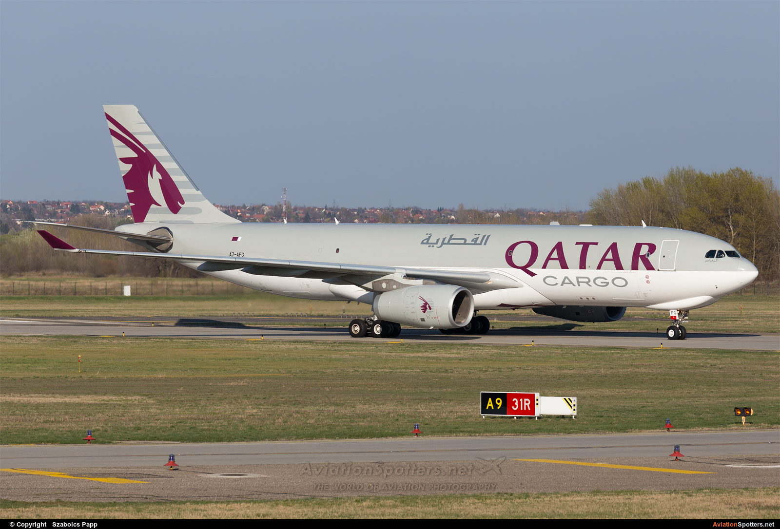 Qatar Airways Cargo  -  A330-200F  (A7-AFG) By Szabolcs Papp (mr.szabi)