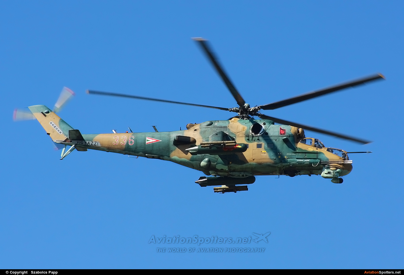Hungary - Air Force  -  Mi-24P  (336) By Szabolcs Papp (mr.szabi)