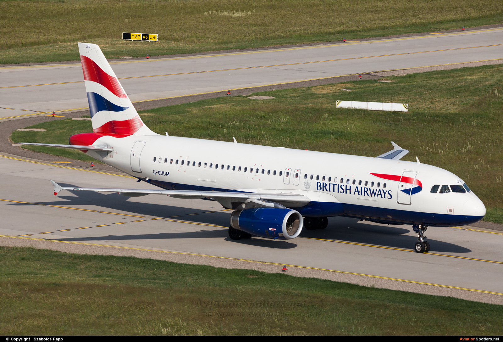 British Airways  -  A320-232  (G-EUUM) By Szabolcs Papp (mr.szabi)