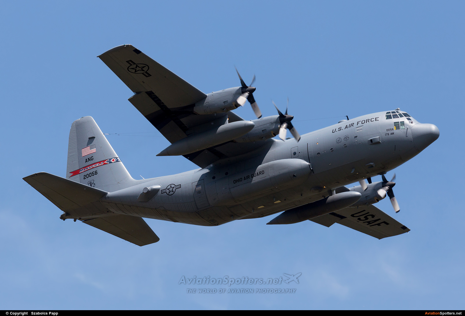 USA - Air Force  -  C-130H Hercules  (82-0056) By Szabolcs Papp (mr.szabi)
