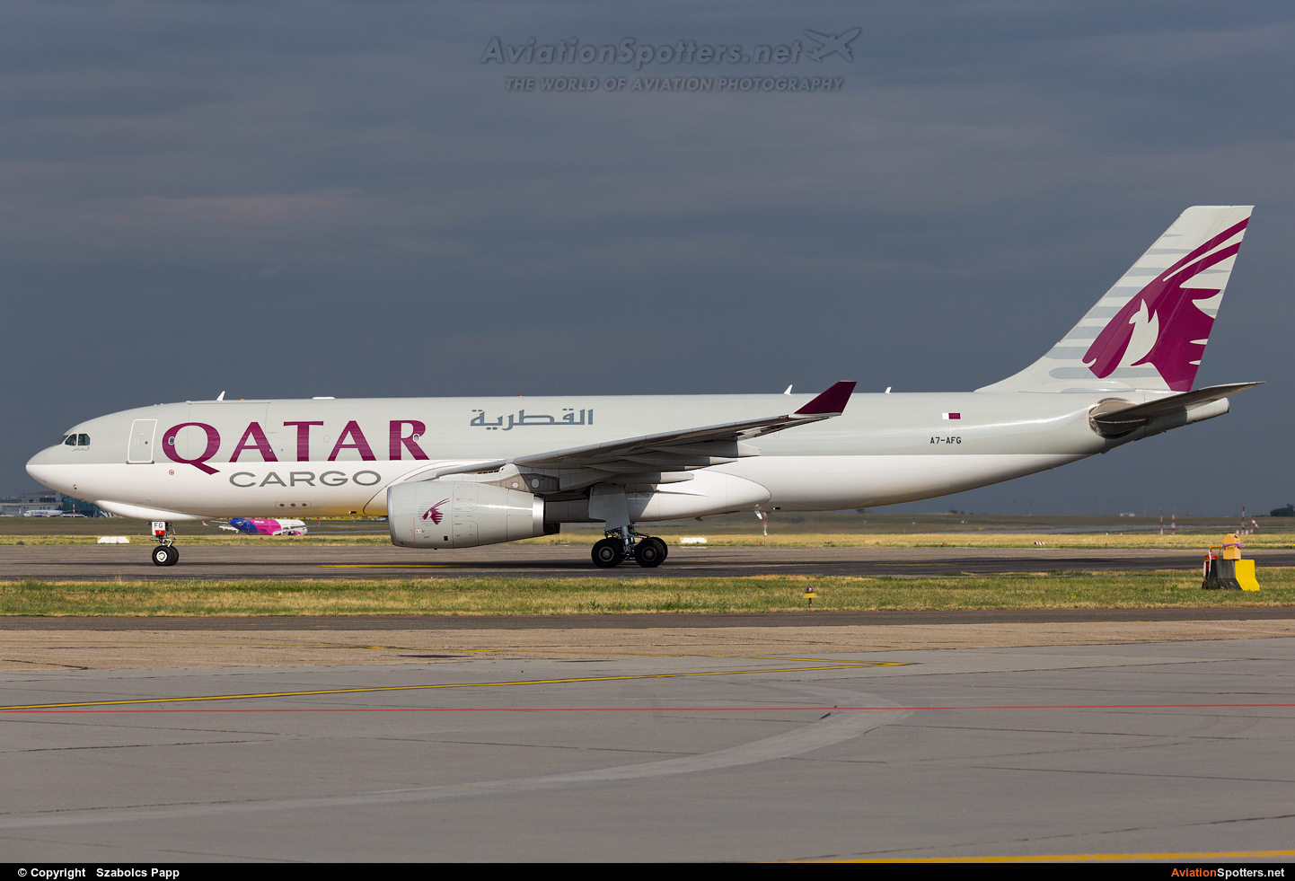 Qatar Airways Cargo  -  A330-200F  (A7-AFG) By Szabolcs Papp (mr.szabi)