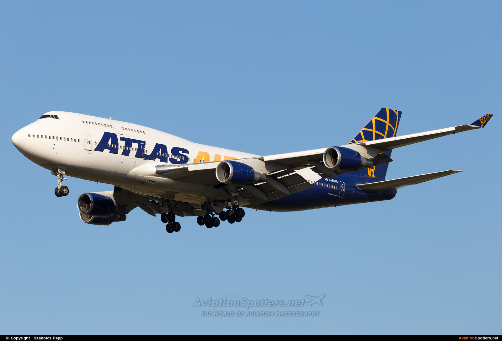 Atlas Air  -  747-446  (N465MC) By Szabolcs Papp (mr.szabi)