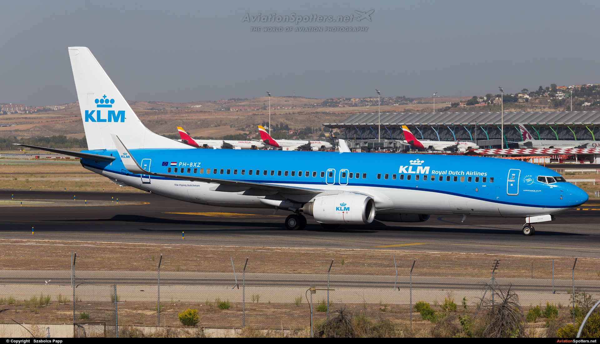KLM  -  737-800  (PH-BXZ) By Szabolcs Papp (mr.szabi)