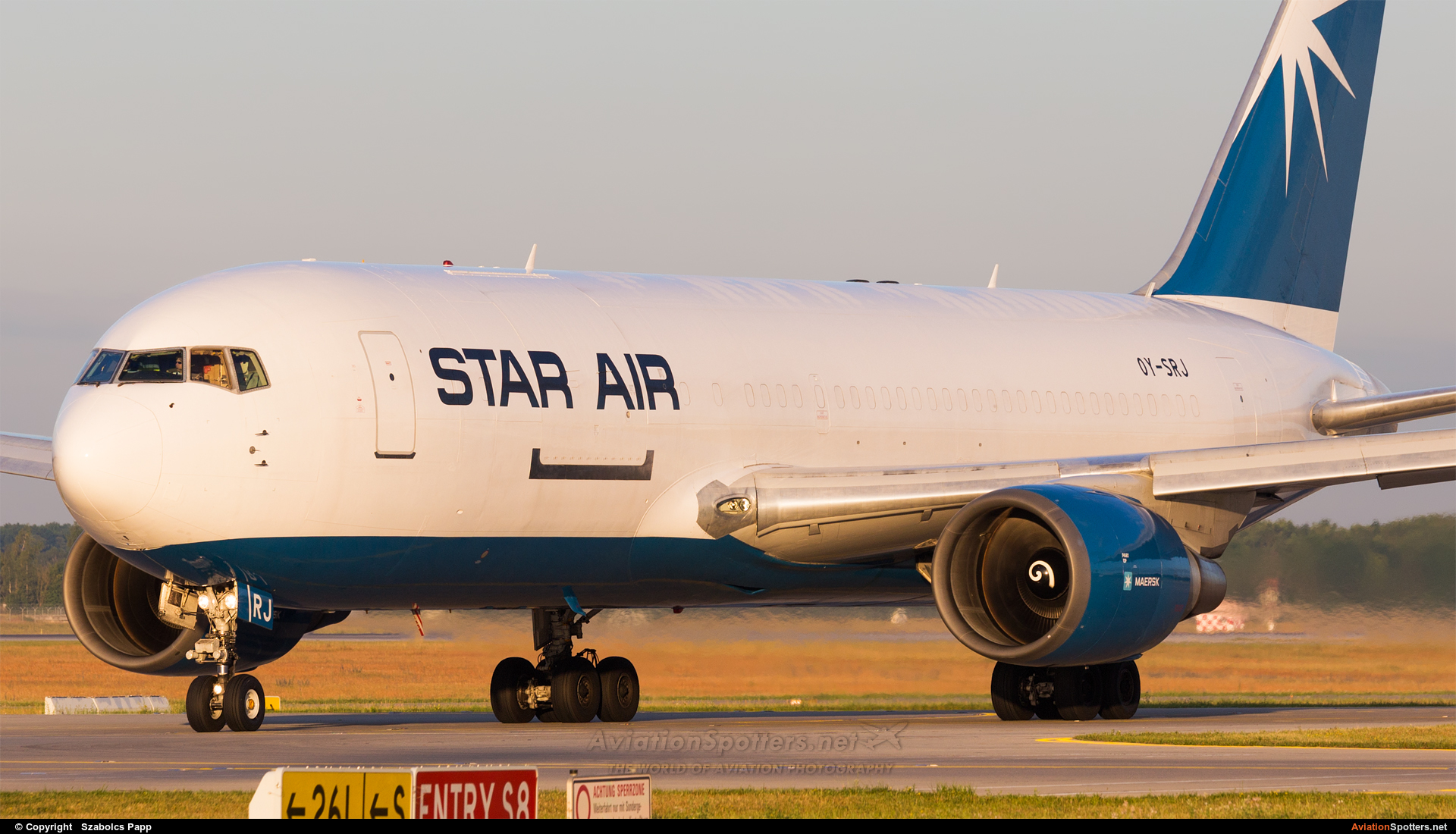 Star Air  -  767-200F  (OY-SRJ) By Szabolcs Papp (mr.szabi)