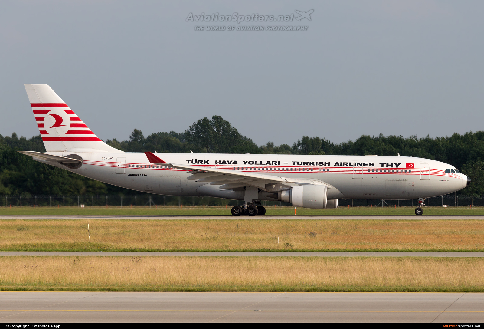 Turkish Airlines  -  A330-200  (TC-JNC) By Szabolcs Papp (mr.szabi)