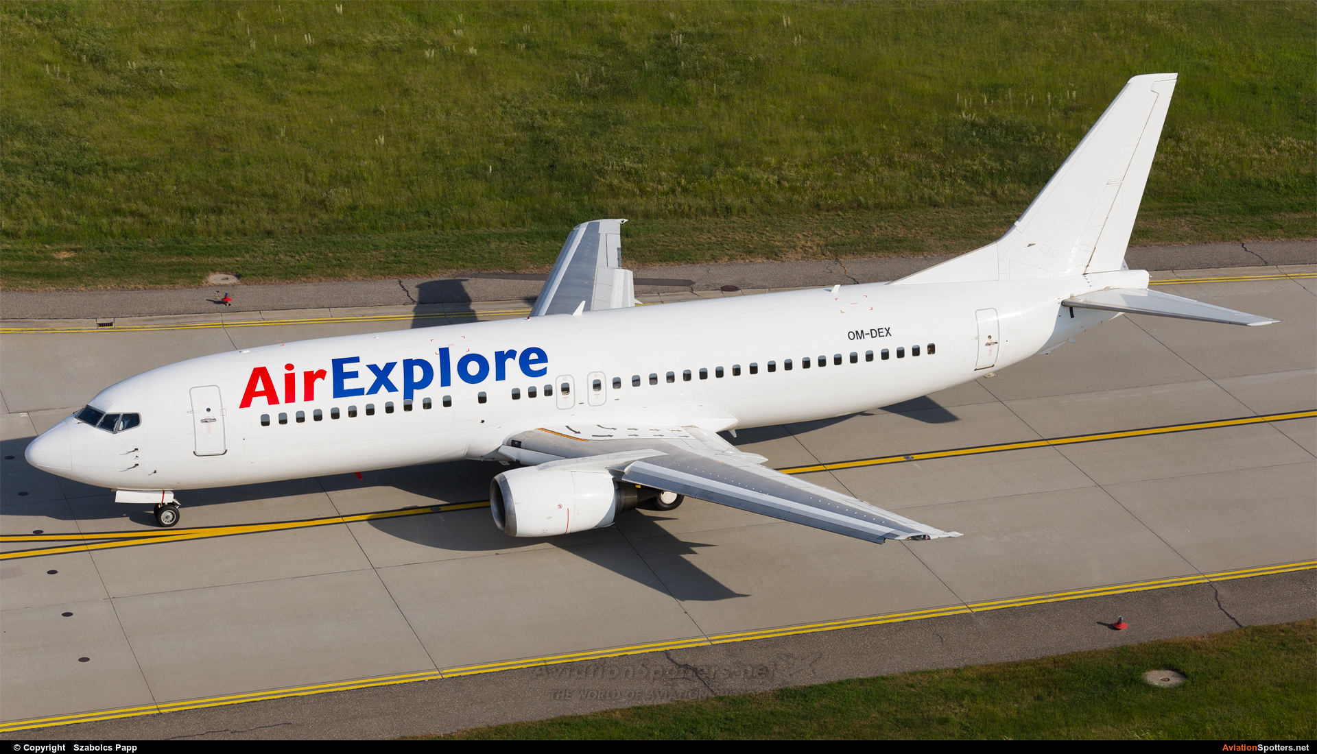 Air Explore  -  737-400  (OM-DEX) By Szabolcs Papp (mr.szabi)