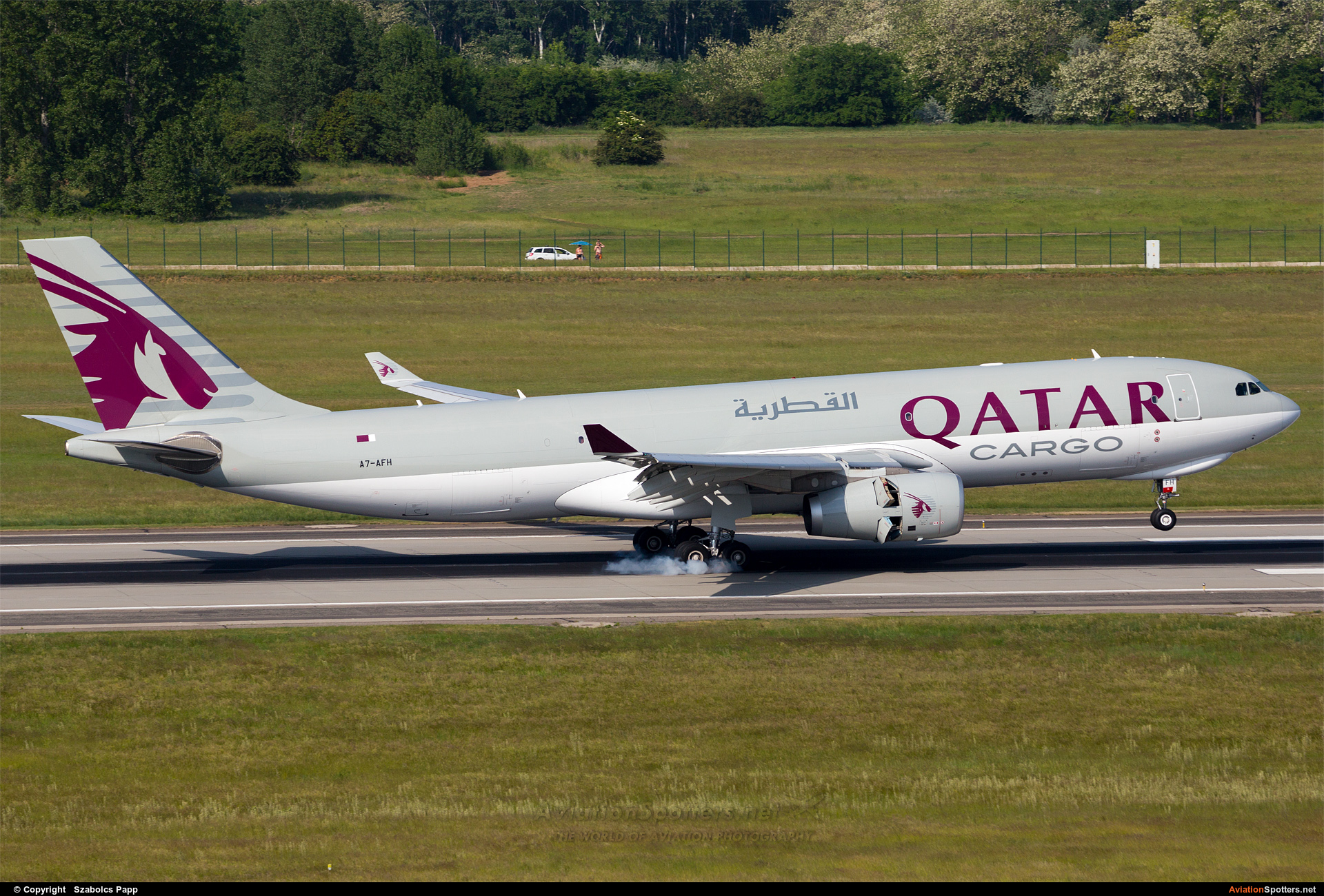 Qatar Airways  -  A330-200F  (A7-AFH) By Szabolcs Papp (mr.szabi)